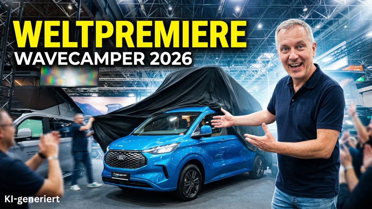 Elektro-Van Weltpremiere & Offroad-Power: Die neuen Wavecamper-Modelle 2026! Berg- & Stadt-Abenteuer garantiert!