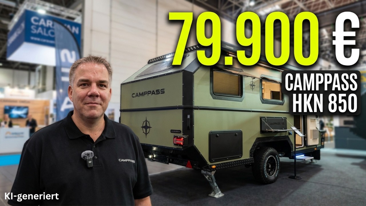 Camppass HKN 850: Eine Luxus-Wohnung auf Rädern für echte Offroad-Expeditionen!