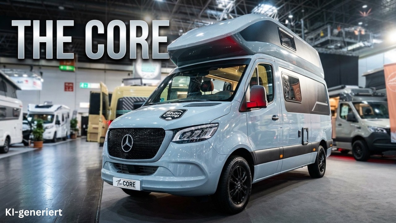 Rhön Camp "The Core": Der gasfreie 6-Meter-Familien-Van für bis zu 5 Personen!
