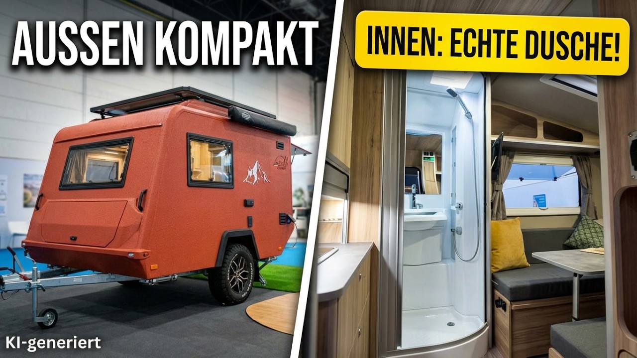 LifestyleCamper X-RID: Der robuste Offroad-Wohnwagen mit Dusche & begehbarer Dachterrasse!