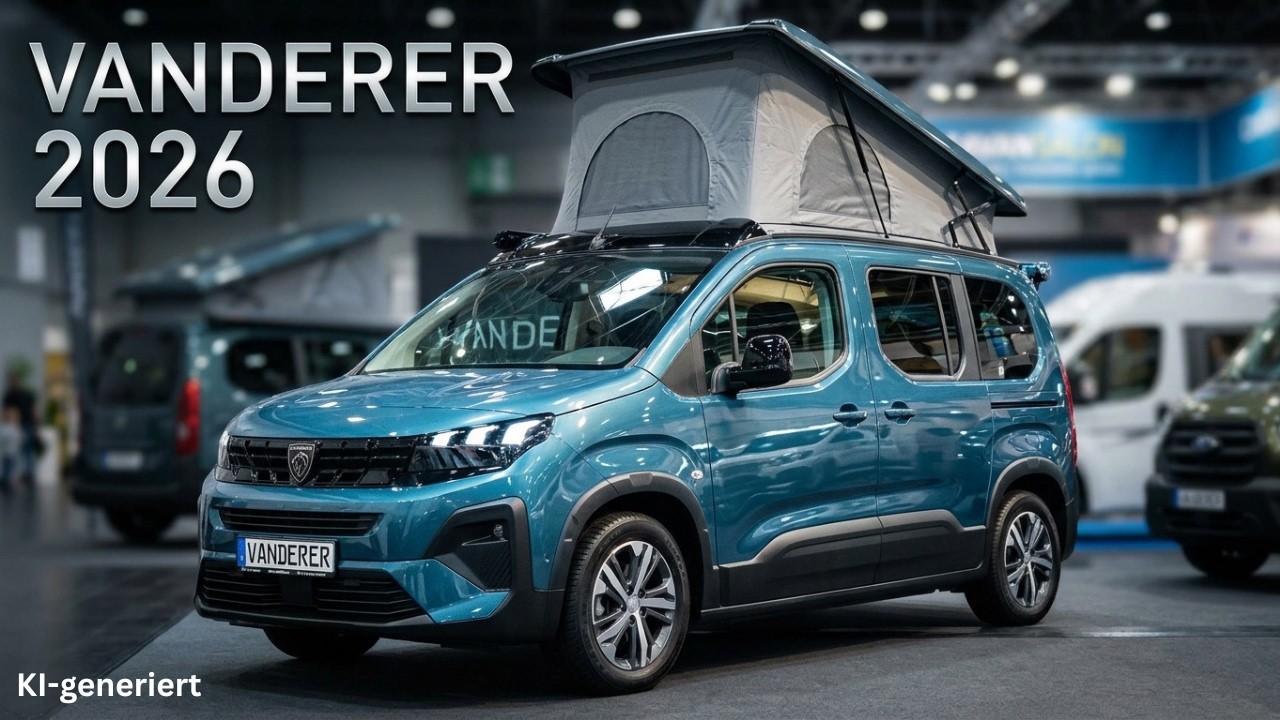 Vanderer One 2026: Der geniale Alltags-Camper aus dem Allgäu mit Schlafdach!